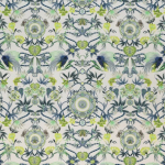 Osborne & Little Menagerie Fabric F6940-04 Kiwi/Mint