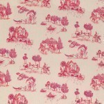 Matthew Williamson Zanskar Fabric F6944-02 Pink & Linen