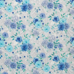 Osborne & Little Duchess Garden Fabric F7124-05 Persian Blue