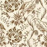 Mind The Gap FOLK EMBROIDERY WP30017 FOLK EMBROIDERY TOBACCO Wallpaper