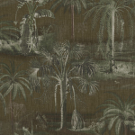 Today Interiors OASIS LANDSCAPE GL76205 Iridescent khaki, brown, green