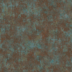 Today Interiors PATINA STONE GL76504 Teal, rust brown and iridescent bronze