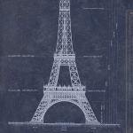 Mind The Gap Grand Eiffel WP20219 Blue, White
