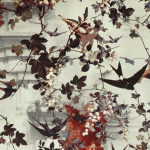 Jean Paul Gaultier HIRONDELLES 3306-04 The Winter colourway suggests calm and serenity, inspired by froste...