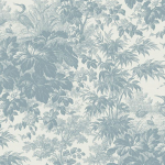 Jannelli & Volpi TOILE JV-7263 Dusty blue and off-white