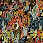 Mind The Gap LE DONNE DI GIOIA WP20845 LE DONNE DI GIOIA DARK Wallpaper