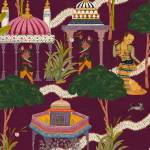 Mind The Gap MAGHREB WP20762 Soft mauve tones combined with detailed Moroccan patterns for a sop...