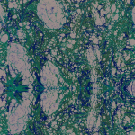 Mind The Gap Marbled Paper WP20344 Blue, Green, Grey
