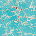 Mind The Gap Marbled WP20337 Blue, Red, Taupe
