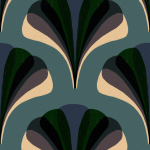 Mind The Gap MEZZELUNE WP20849 MEZZELUNE KALE Wallpaper
