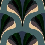 Mind The Gap MEZZELUNE WP20849 MEZZELUNE KALE Wallpaper