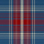 Mind The Gap MONTEREY WP30089 A striking blend of deep blue and red hues, and cream strokes.
