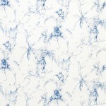 Nina Campbell Barbary Toile Fabric NCF4193-03 Blue