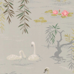 Nina Campbell Swan Lake NCW4020-01 Grey