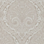 Nina Campbell Khitan NCW4186-08 White and silver.