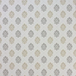 Nina Campbell Camille NCW4303-04 Grey and beige on a white background
