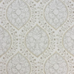 Nina Campbell Marguerite NCW4304-02 Grey on an ivory background
