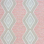 Nina Campbell Belle Ile NCW4306-01 Coral and beige
