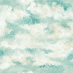 Mind The Gap NOUAGE WP20789 In this colourway, a refreshing turquoise background is adorned wit...