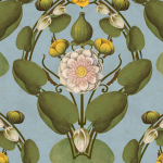 Mind The Gap NYMPHAEA WP20727 NYMPHAEA Powder Blue Wallpaper