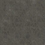 Today Interiors Panthera Orient PH49104 Metallic pewter geometrics shimmer over a soft tonal grey ground, f...