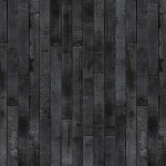 NLXL Burnt Wood PHM-35 Wood panel effect wallpaper in black