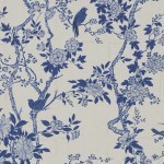 Ralph Lauren Marlowe Floral PRL048/05 A chinoiserie pattern featuring birds, branches, and blossoms in a ...