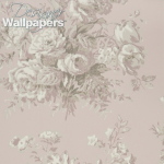 Ralph Lauren FRANCOISE BOUQUET PRL706/03 purple, grey and white on a mauve background