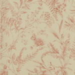 Ralph Lauren Fern toile  PRL710/07 pink on a cream background
