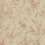 Ralph Lauren Fern toile  PRL710/07 pink on a cream background

