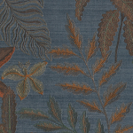 Jannelli & Volpi JARDIN TROPICAL JV-6800 Metallic blue, brown, rust, green, taupe