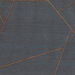 Jannelli & Volpi PATCHWORK TROPICAL JV-6820 Blue purple melange with light bronze threads