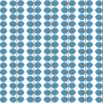 Boråstapeter Berså 1752 teal on a white background 

