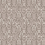 Masureel Dabu SUM404 Taupe - white and grey on a taupe background