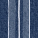 Mind The Gap SZWPVIZ WP30031 Highlights rich indigo stripes with light cream accents.