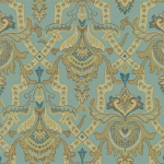 Thibaut Wallpapers Sakara T1046 Taupes and teals.