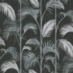 Timeless Design Royal Palm TD1003-04 Obsidian Black and Silver