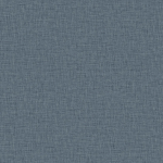 Today Interiors Stretford Linen TH90230 Deeper blue‑denim linen hue.