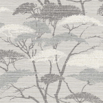 Today Interiors SANCTUARY TR71408 Warm mink-brown backdrop with soft tree silhouettes adds natural el...