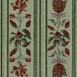 Mind The Gap TYROLEAN PANEL WP20699 Mint, red, blue, and green 
