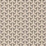 Osborne & Little Triffid W5556-02 Cream and black with silver metallic.
