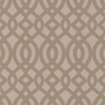 Osborne & Little Du Barry W6013-04 Latte flock on soft metallic caramel sheen.