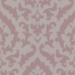 Osborne & Little Concetti W6031-01 Pink, silver and grey