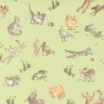 Osborne & Little Quentin's Menagerie W6063-01 Pale Green