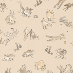 Osborne & Little Quentin's Menagerie W6063-05 Buff