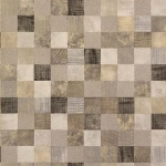 Osborne & Little Tessella W6580-01 Taupe/Cappuccino/Gilver
