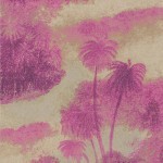 Matthew Williamson Cocos W6652-05 Magenta and shades of soft gold.