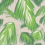 Matthew Williamson Tropicana W6801-02 Grass and pebble. Coordinating fabric available