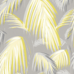 Matthew Williamson Tropicana W6801-03 Metallic silver and lemon