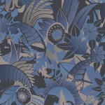 Osborne & Little Fantasque W6890-05 Blue